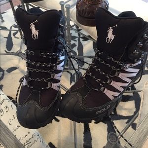 Polo boots in black size 9